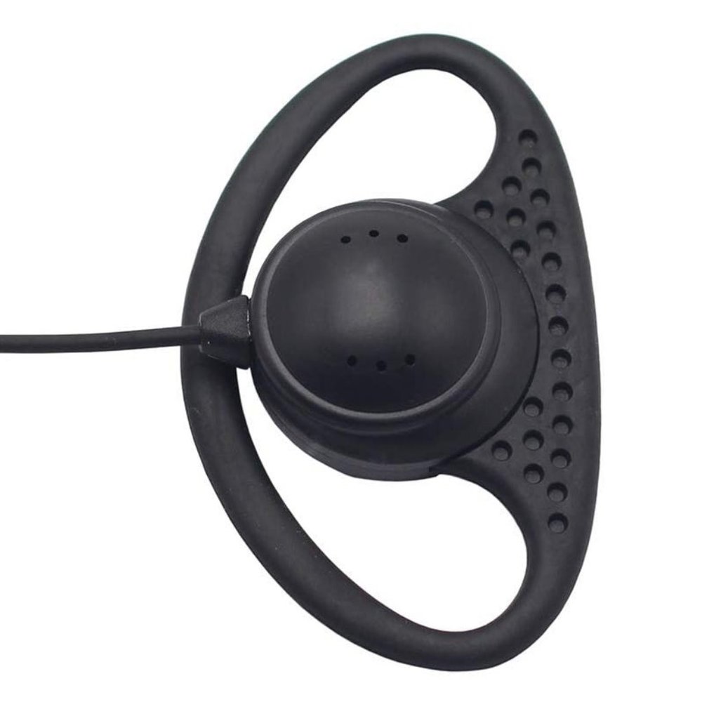 GoodQbuy D Shape 2-Pin Earpiece Headset - Picture 3 of 5